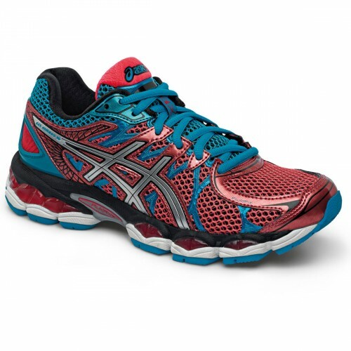 TÊNIS ASICS GEL NIMBUS 16 AZUL E ROSA