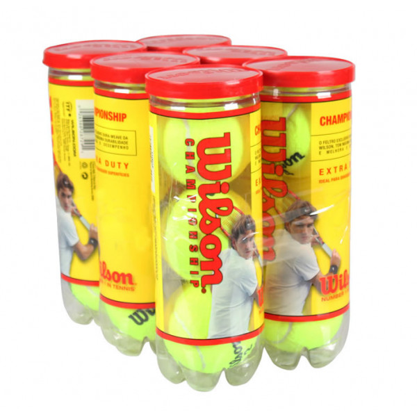 Bola Wilson Championship - 6 tubos