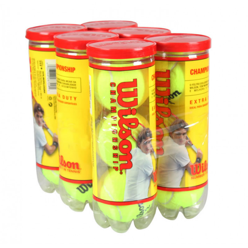 Bola Wilson Championship - 6 tubos